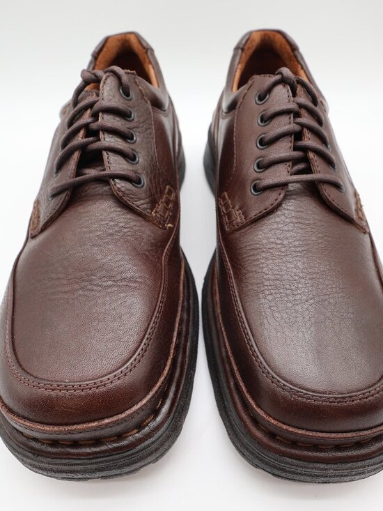 Hush Puppies Summit Persimmon Mens 8.5 Brown Leather Casual Oxfords main image 14